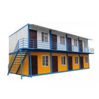 Hot sale collapsible housing container house two floor prefabricated homes luxury